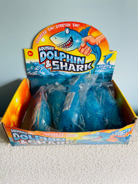 🦈💙 Light-Up Shark Squishy Sensory Toy