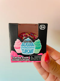 🧁✨ Scrunchems Sugar Cupcake | Sugar-Filled Sensory Squishy Fidget Toy 💖