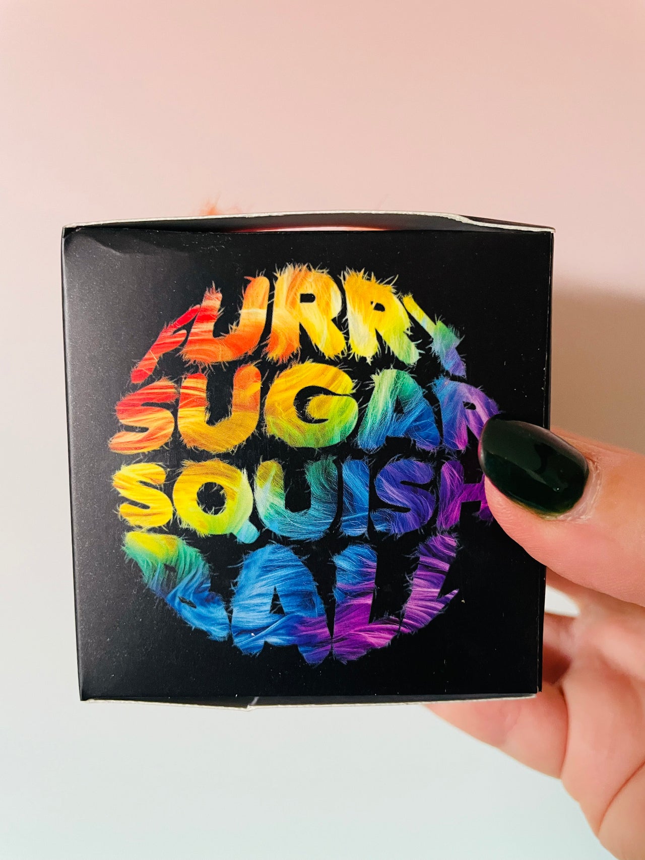 Scrunchems Furry Sugar Squish Ball Sensory Toy