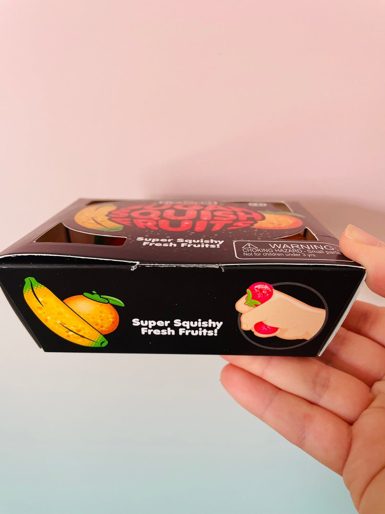 🍓🍌🍊 Scrunchems Sugar Squish Fruits | Fruity Sensory Squishy 3-Pack ✨