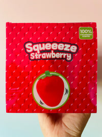 Super Jumbo Strawberry Squishy Sensory Toy UK