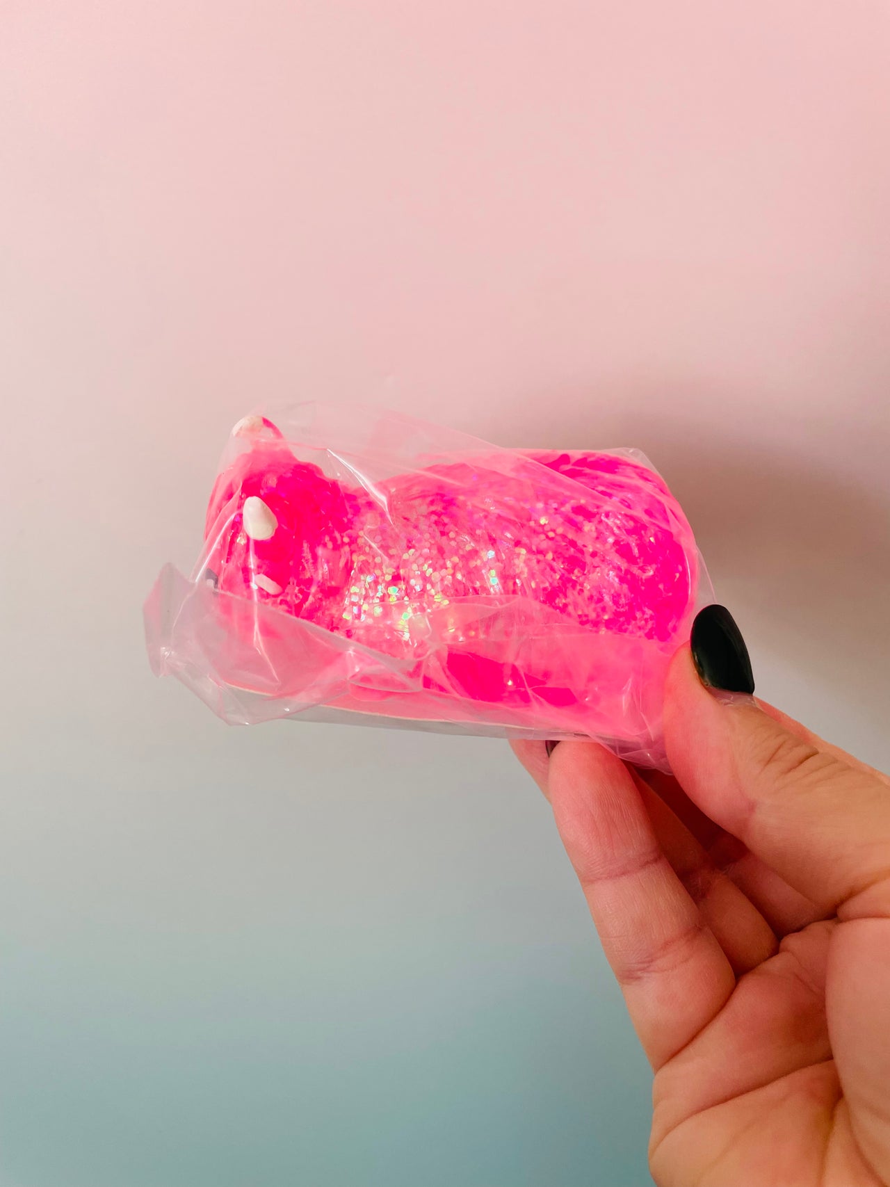 🐮✨ Sugar Highland Cow Squishy | Sugar-Filled Sensory Toy