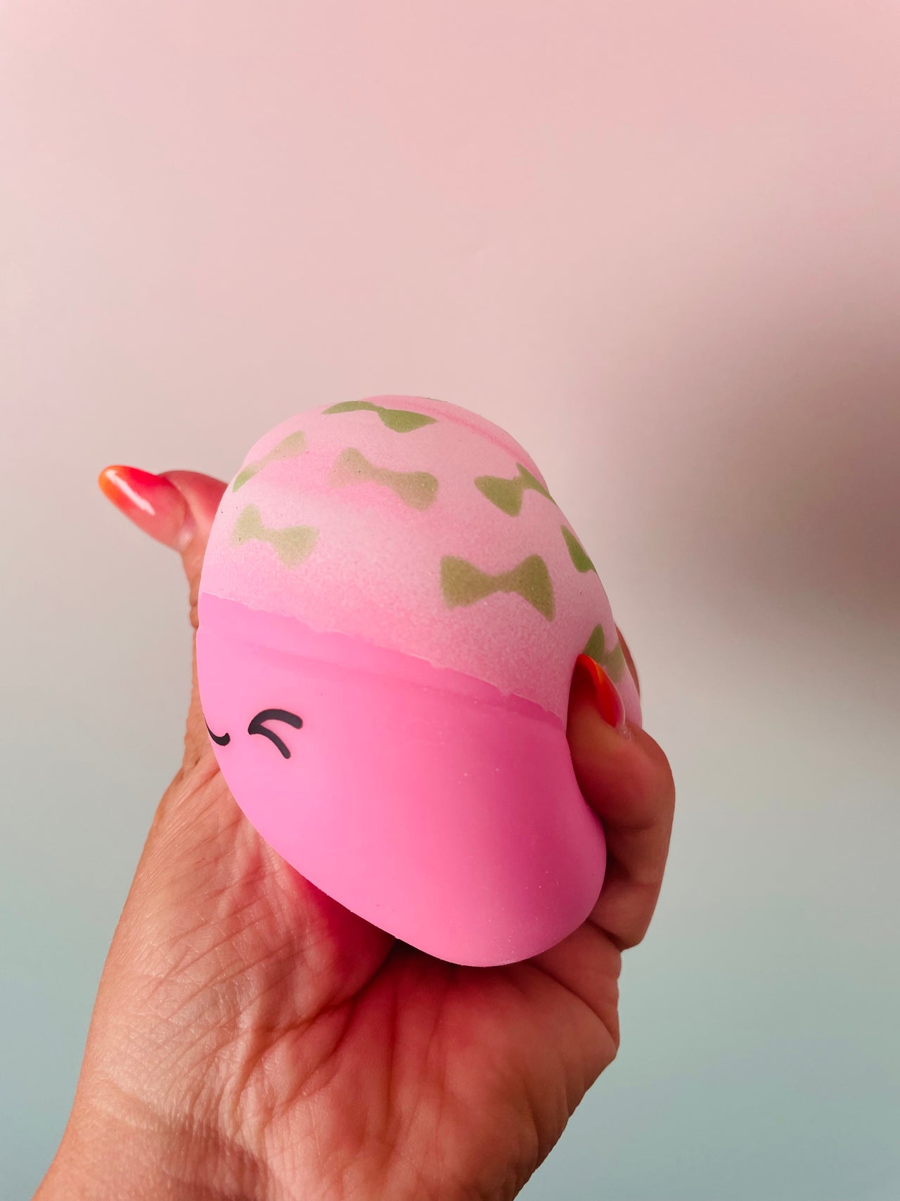 Cupcake Cuties Pastel Pink Squishy Toy