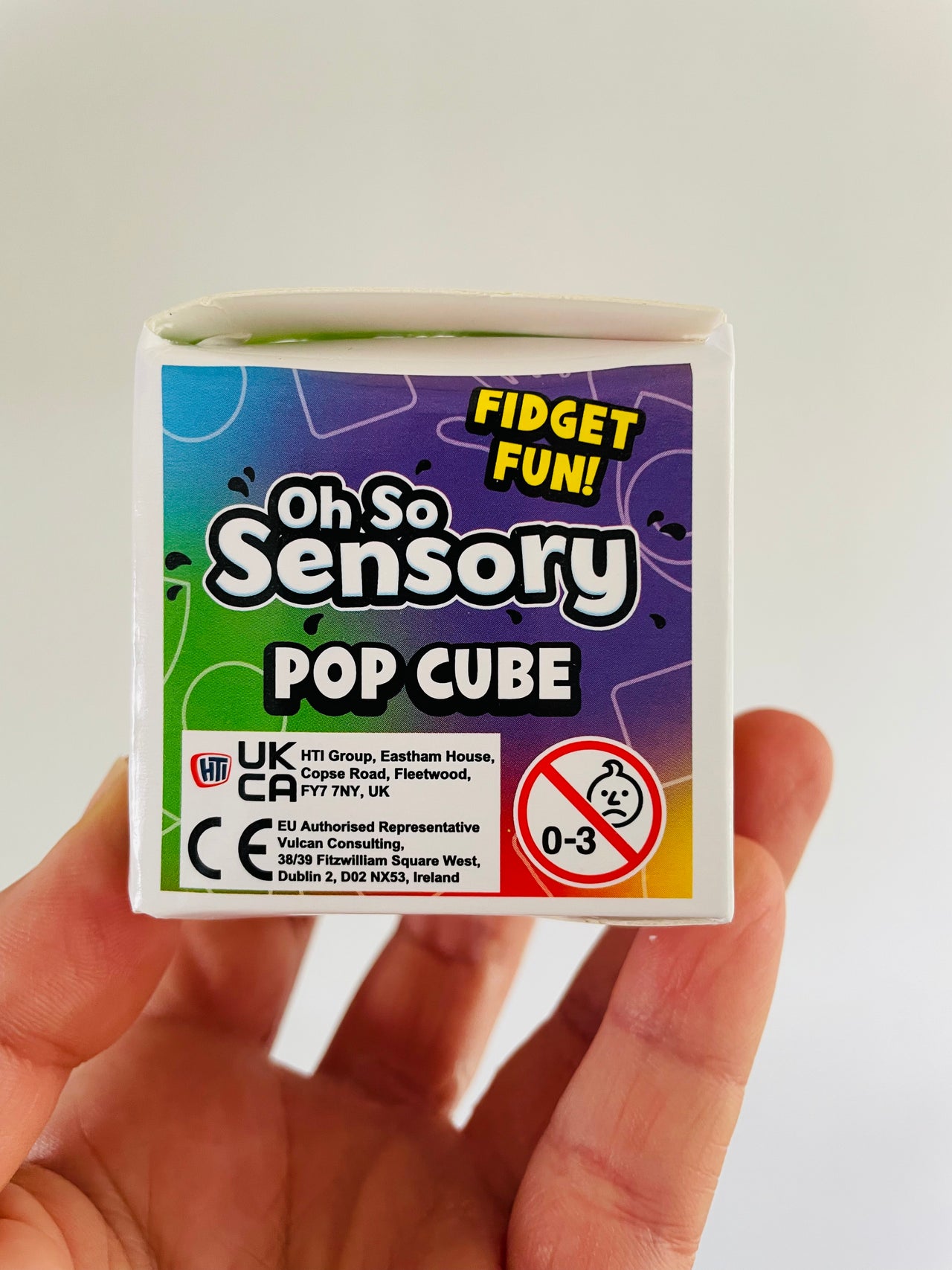 🟩✨ Green Pop Cube Fidget Toy