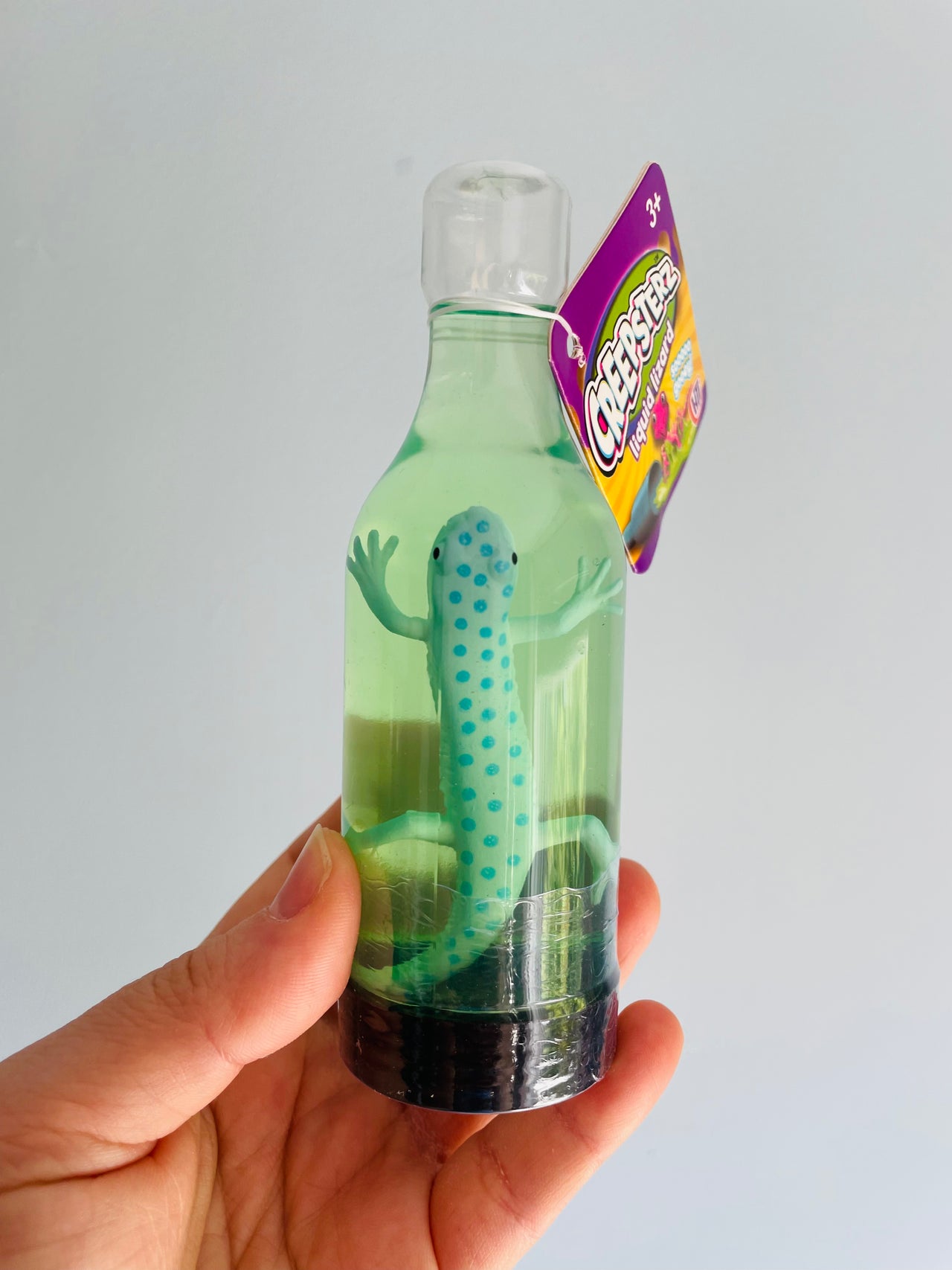 💚🦎 Green Lizard Slime Bottle Sensory Toy
