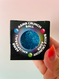 Scrunchems Bingsu Bead Ball Crunchy ASMR Sensory Fidget Toy Blue