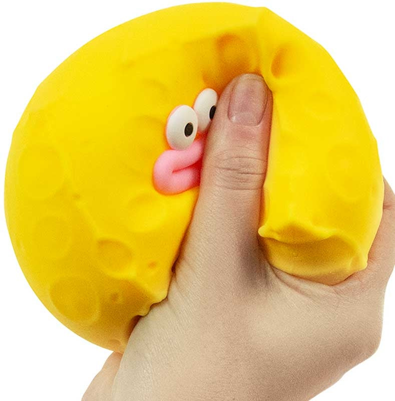 Gelli Squishi Duckie Cheese jelly sensory fidget toy squishy