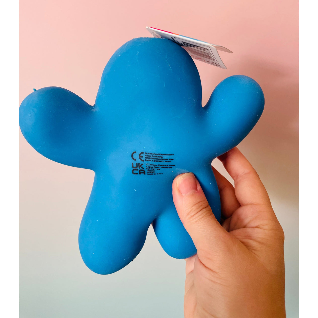 💙💥 Mega Splat Man | Blue Stretchy Splat Sensory Fidget Toy ✨