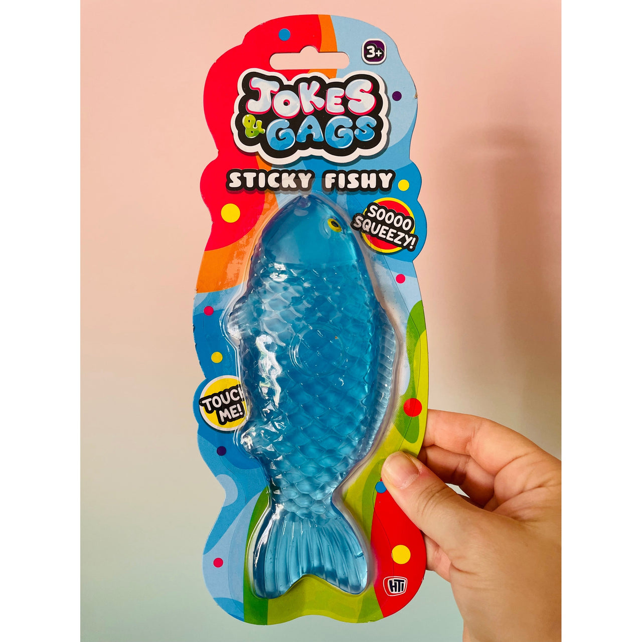 💙🐟 Sticky Icky Fishy | Blue Stretchy Sensory Fidget Toy ✨