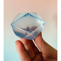 💙💎 Diamond Shape Squishy | Blue Crystal Sensory Stress Relief Fidget Toy ✨