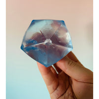 💜💎 Diamond Shape Squishy | Purple Crystal Sensory Stress Relief Fidget Toy ✨
