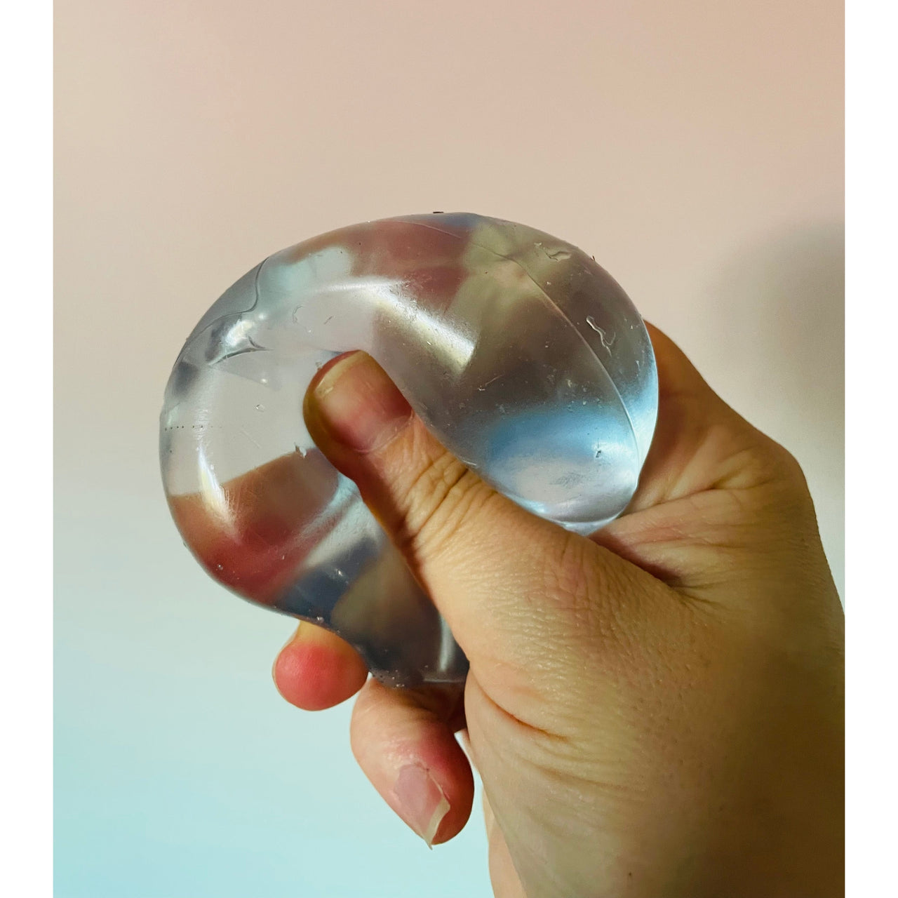 💙💎 Diamond Shape Squishy | Blue Crystal Sensory Stress Relief Fidget Toy ✨
