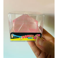 🩷💎 Diamond Shape Squishy | Pink Crystal Sensory Stress Relief Fidget Toy ✨