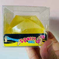 💛💎 Diamond Shape Squishy | Yellow Crystal Sensory Stress Relief Fidget Toy ✨