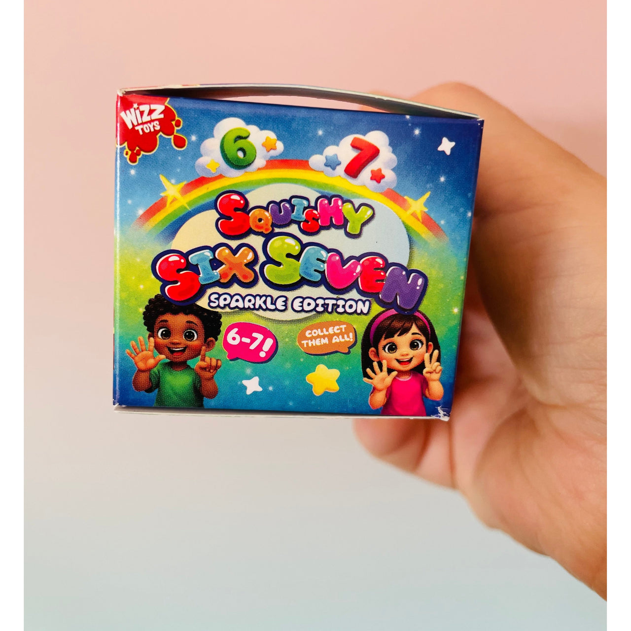 💜✨ Sugar Sparkle '67' Squishy | Purple Glitter Sugar Maltose Sensory Fidget Toy 🌟