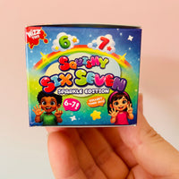 💙✨ Sugar Sparkle '67' Squishy | Blue Glitter Sugar Maltose Sensory Fidget Toy 🌟