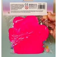 🩷🐾 Jumbo Glitter Cat Paw Taba Squishy | Pink Ultra Sticky Sensory Fidget Toy ✨