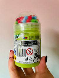 Keroppi Green Slime Pot Sanrio kawaii sensory slime toy UK