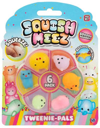💖✨ Tweenie Pals Mini Squishy Friends – 6 Pack Assorted