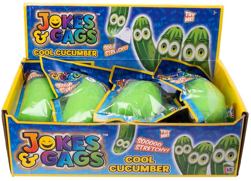 🥒😜 Crazy Cucumber | Stretchy Squishy Sensory Stress Relief Fidget Toy ✨