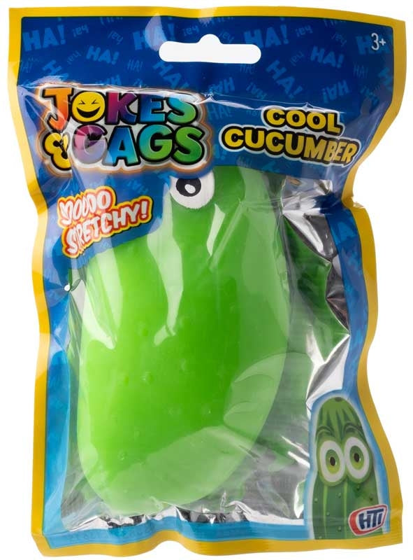 🥒😜 Crazy Cucumber | Stretchy Squishy Sensory Stress Relief Fidget Toy ✨