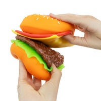 🍔🧀 Jumbo Peel & Stack Burger | The Big Squij Slow Rising Sensory Stress Relief Fidget Toy ✨