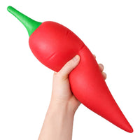 🌶️🔥 Jumbo Squishy Chili | The Big Squij Slow Rising Sensory Stress Relief Fidget Toy ✨