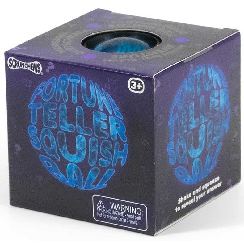 🔮💜 Scrunchems Fortune Teller Squish Ball | Mystic 8 Ball Sensory Fidget