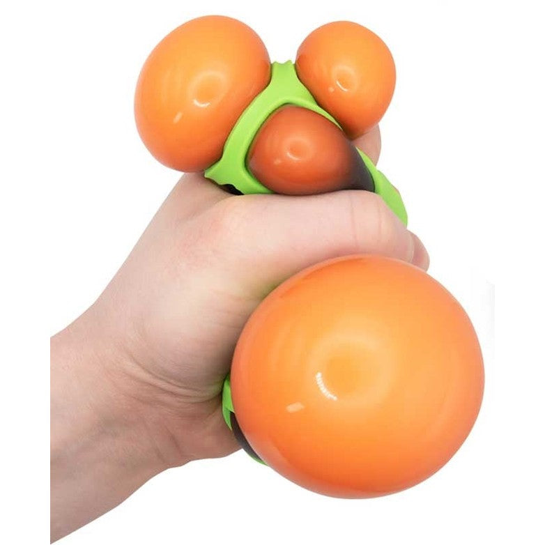 Scrunchems Fusion Squish Ball colour-popping mesh sensory fidget toy