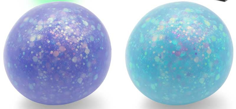 🌌✨ Scrunchems Galaxy Light Up Squish Ball | Glitter Sensory Fidget Toy