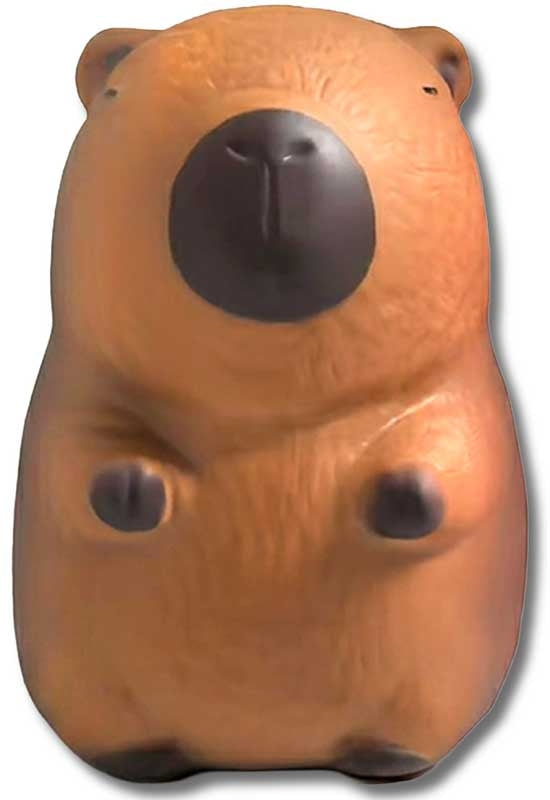 🦫🤎 Scrunchems Jumbo Squishy Capybara | Extra Large Super Soft Sensory Stress Relief Fidget Toy ✨