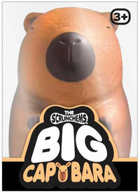 🦫🤎 Scrunchems Jumbo Squishy Capybara | Extra Large Super Soft Sensory Stress Relief Fidget Toy ✨