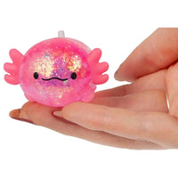 🩷🦎 Scrunchems Mini Sugar Axolotls | 3-Pack Sensory Stress Relief Fidget Toys ✨