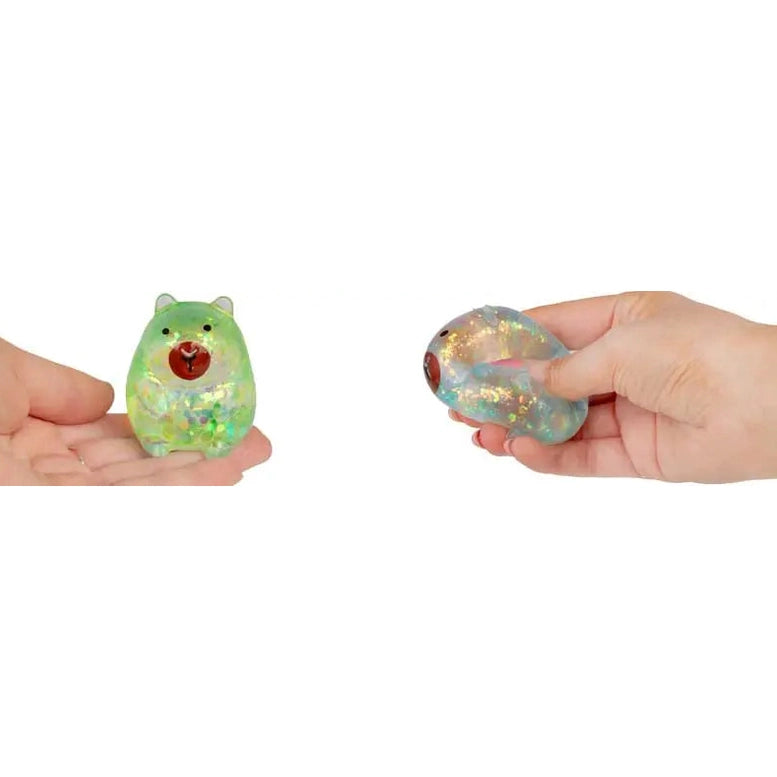 🩷🦫 Scrunchems Mini Sugar Capybaras | 3 Pack Gooey Gel Sensory Squishies ✨