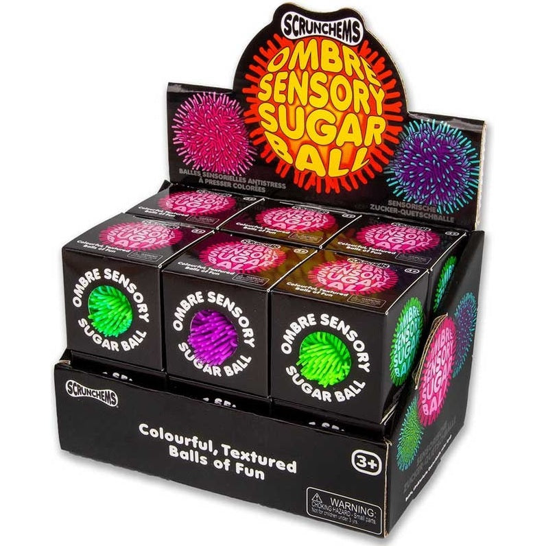 🌈✨ Scrunchems Ombre Puffer Squeeze Ball | Colourful Sensory Stress Relief Fidget Toy 💖