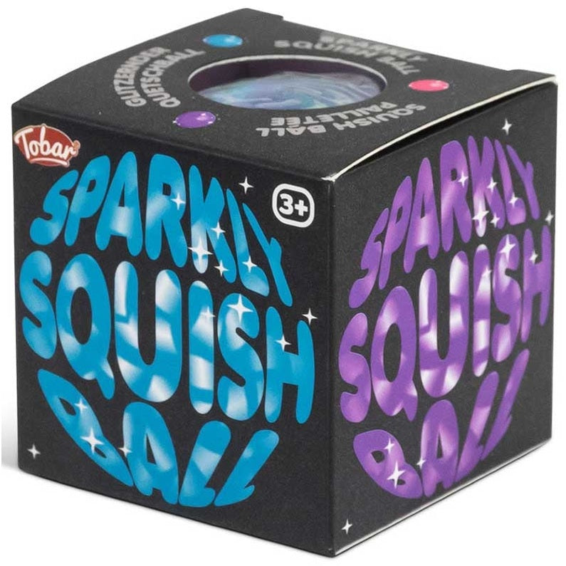 ✨🩷 Scrunchems Sparkly Squish Ball | Glitter Sensory Fidget Toy