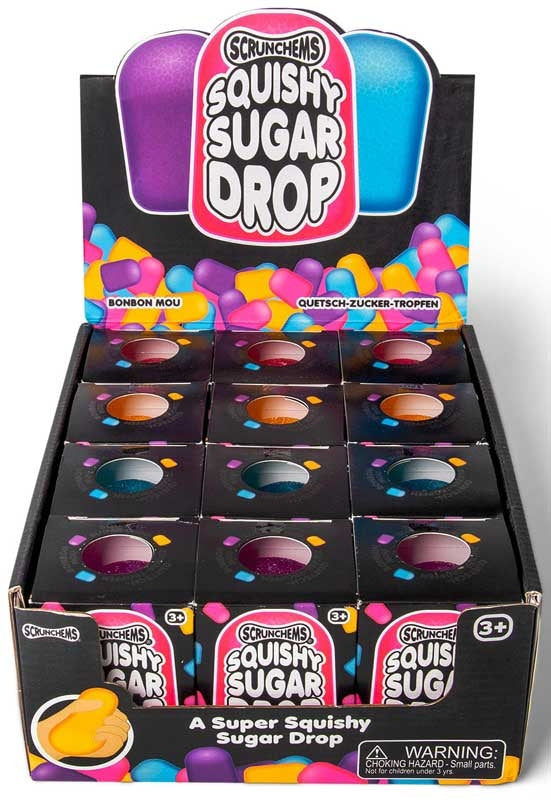 🍬✨ Scrunchems Squishy Sugar Drop | Sugar-Filled Sensory Squishy