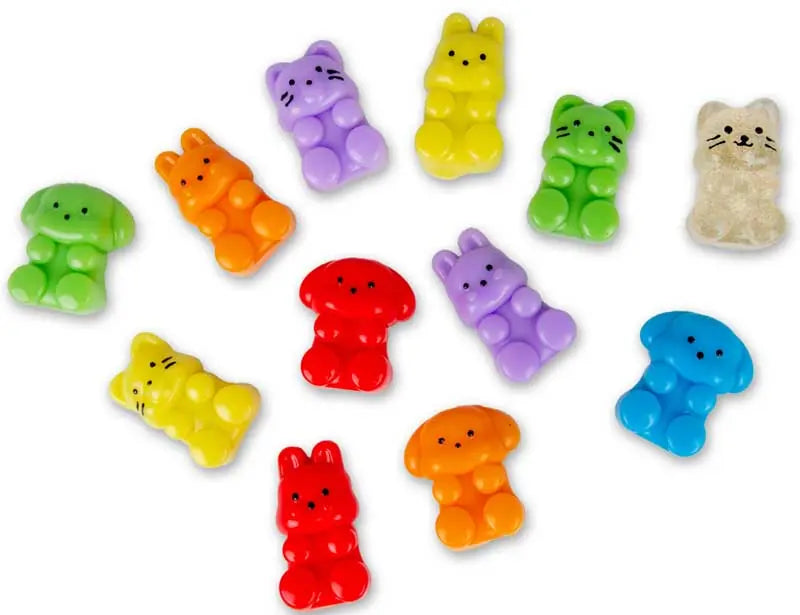 🌈🐱 Scrunchems Sticky Squishy Rainbow Mystery | 3-Pack Taba Squishies