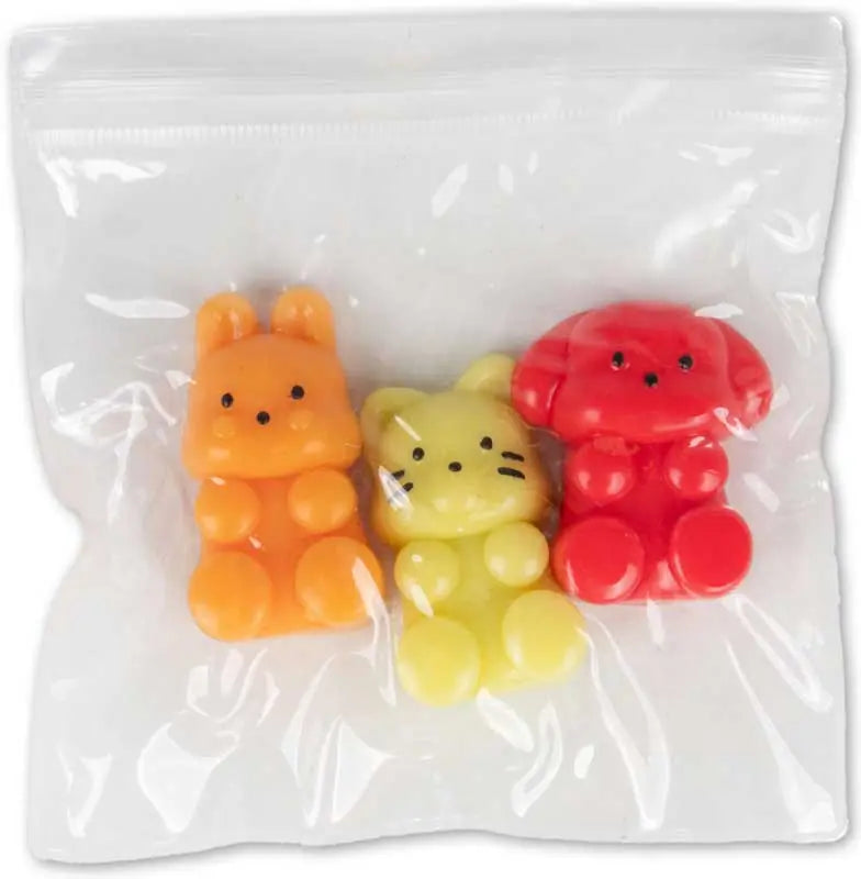 🌈🐱 Scrunchems Sticky Squishy Rainbow Mystery | 3-Pack Taba Squishies
