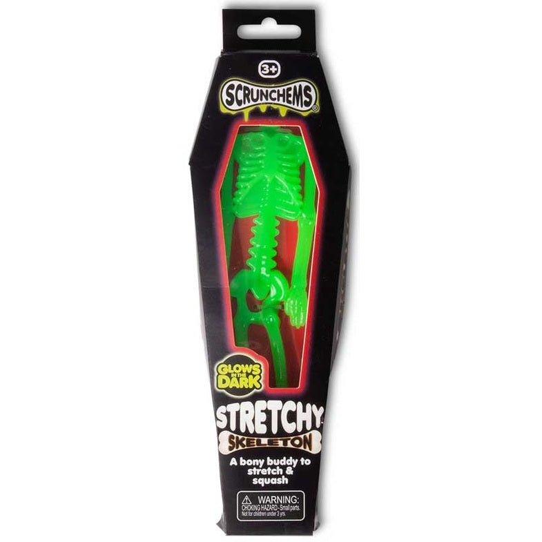 💚💀 Scrunchems Stretchy Squishy Skeleton Green | Stretchy Sensory Stress Relief Fidget Toy ✨