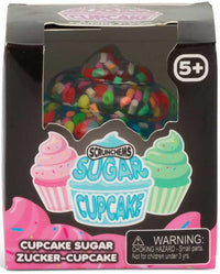 Scrunchems Sugar Cupcake sugar-filled sensory squishy fidget toy