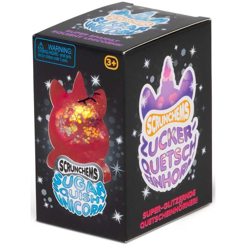 🦄✨ Scrunchems Sugar Unicorn Squishy | Maltose Filled Sensory Stress Relief Fidget Toy 🌈