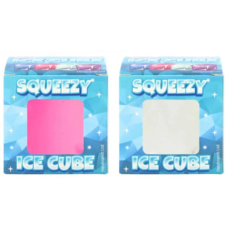 🧊✨ Sugar-Filled Ice Cube Squishy | Neon Maltose Sensory Stress Relief Fidget Toy 🌈