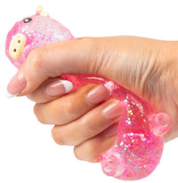 🐮✨ Sugar Highland Cow Squishy | Sugar-Filled Sensory Toy