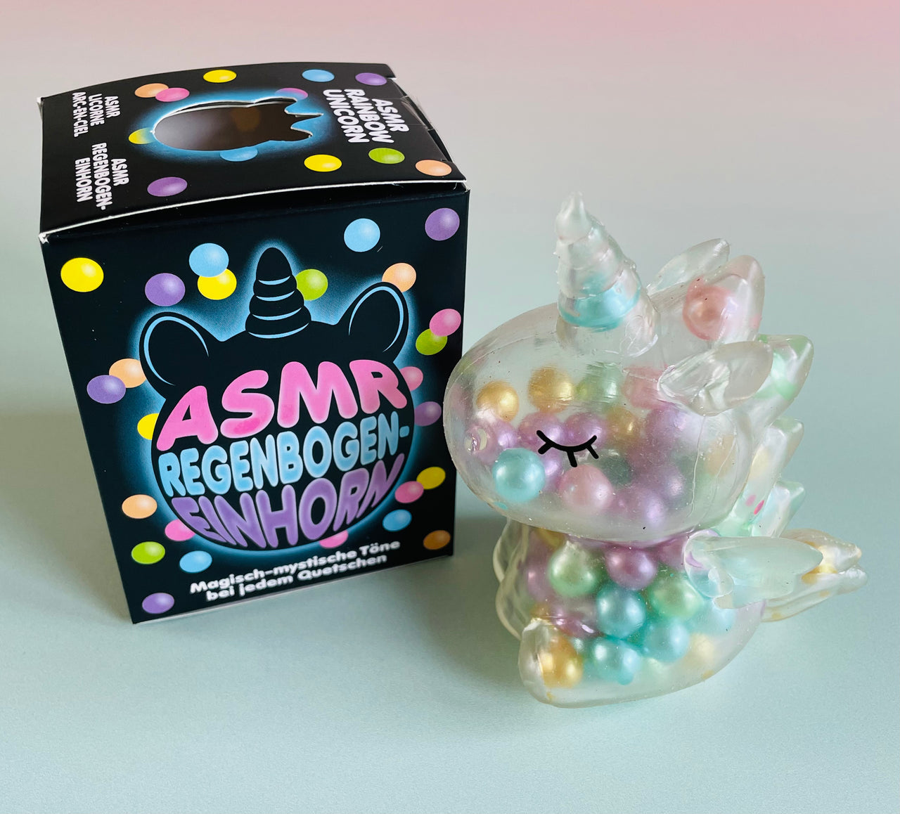 🦄🌈 Scrunchems ASMR Rainbow Unicorn Squishy