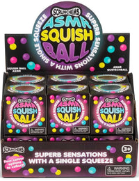 🩷🔊 Scrunchems ASMR Squish Ball | Crunchy Sensory Stress Relief Fidget Toy ✨