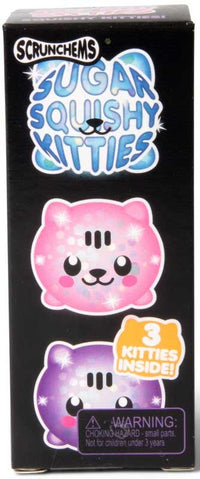 🐱✨ Scrunchems Diddy Sugar Squishy Kitties – 3 Pack