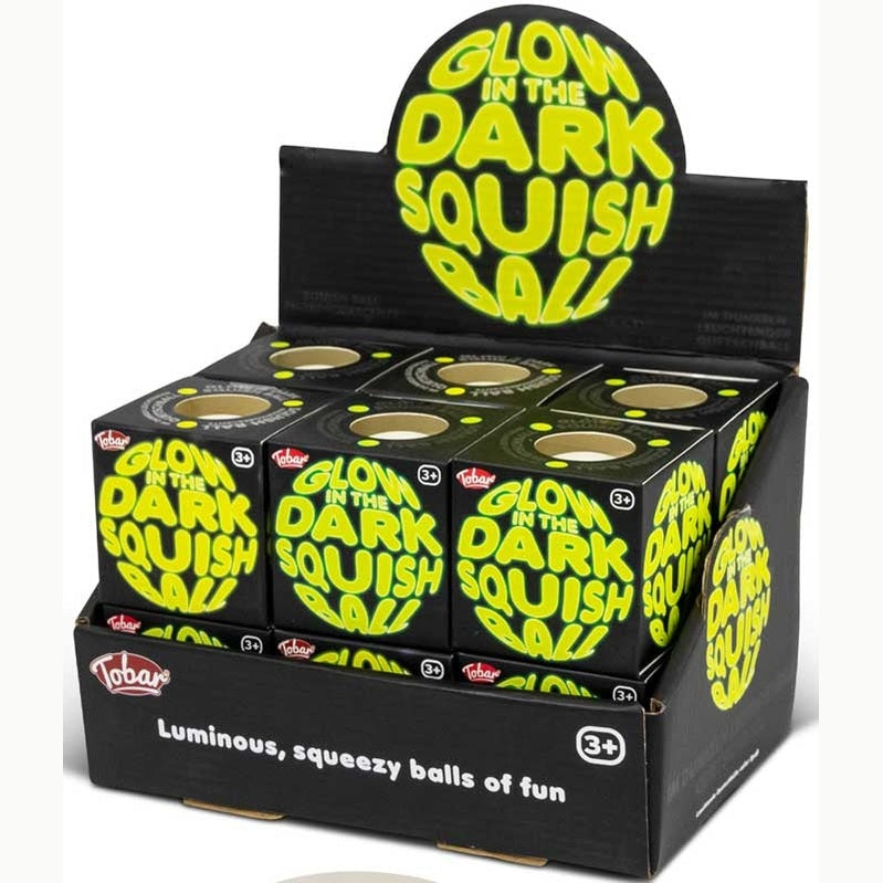 🌟💚 Scrunchems Glow in the Dark Squish Ball | Glowing Sensory Stress Ball ✨