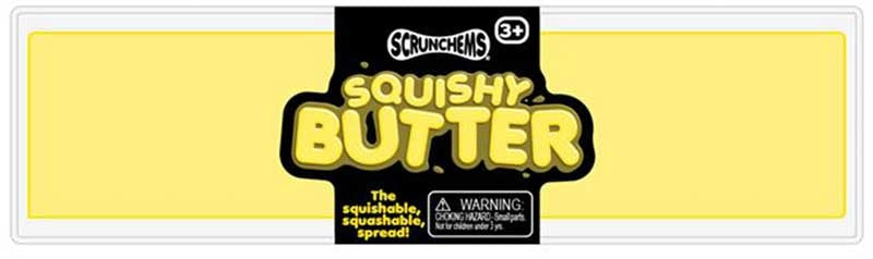 🧈💛 Scrunchems Jumbo Squishy Butter | Extra Large Super Soft Sensory Stress Relief Fidget Toy ✨