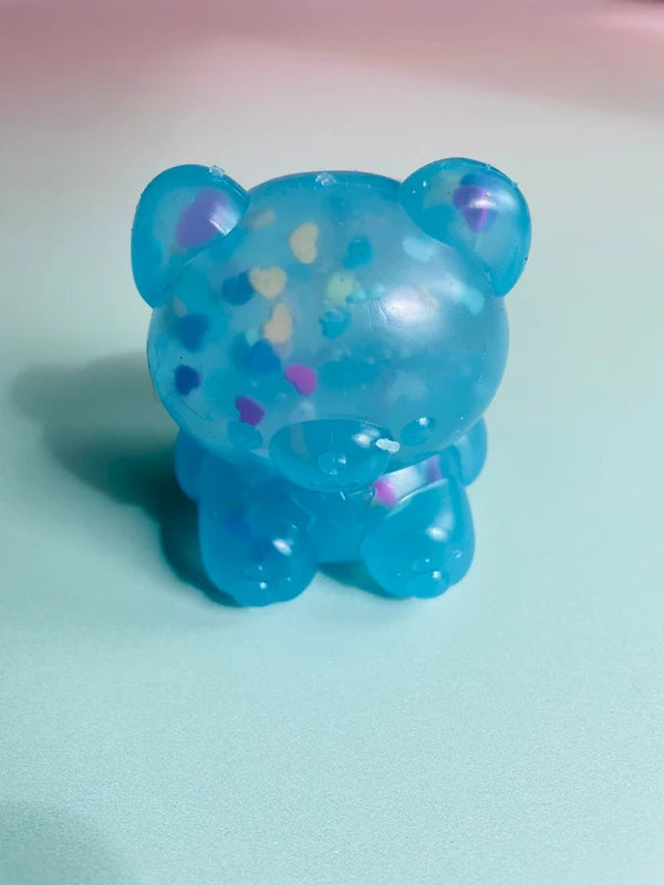 💖🐻 Scrunchems Kind Heart Squish Bear | Sugar Gel Sensory Stress Relief Fidget Toy ✨